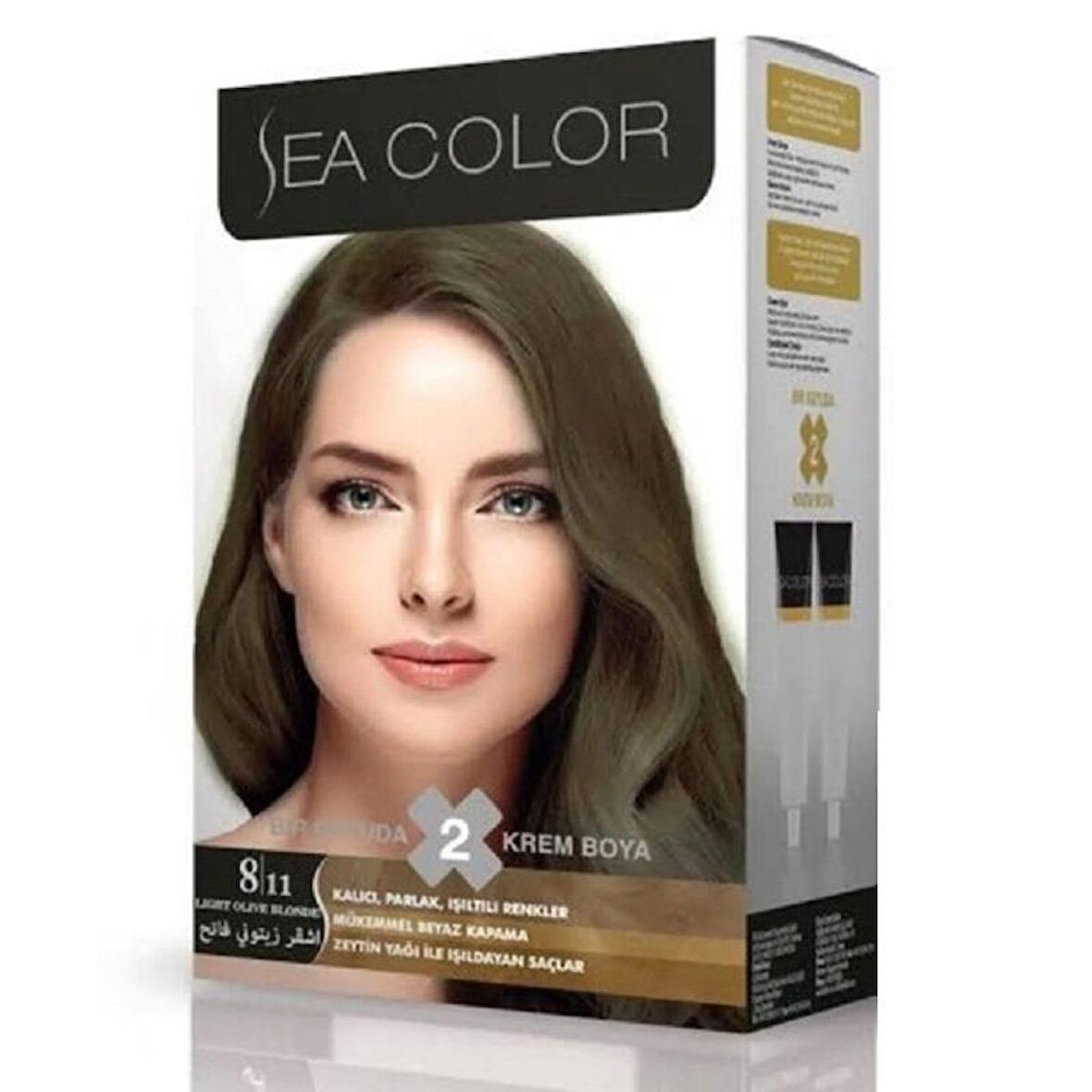 Sea Color Set Boya 8.11 Yoğun Açık Küllü Kumral