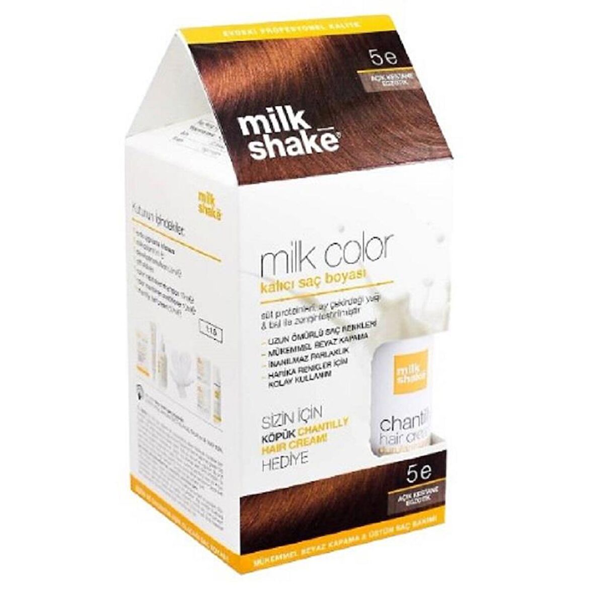 Milk Shake Milk Color Eko Kit 5E - Açık Kestane Egzotik