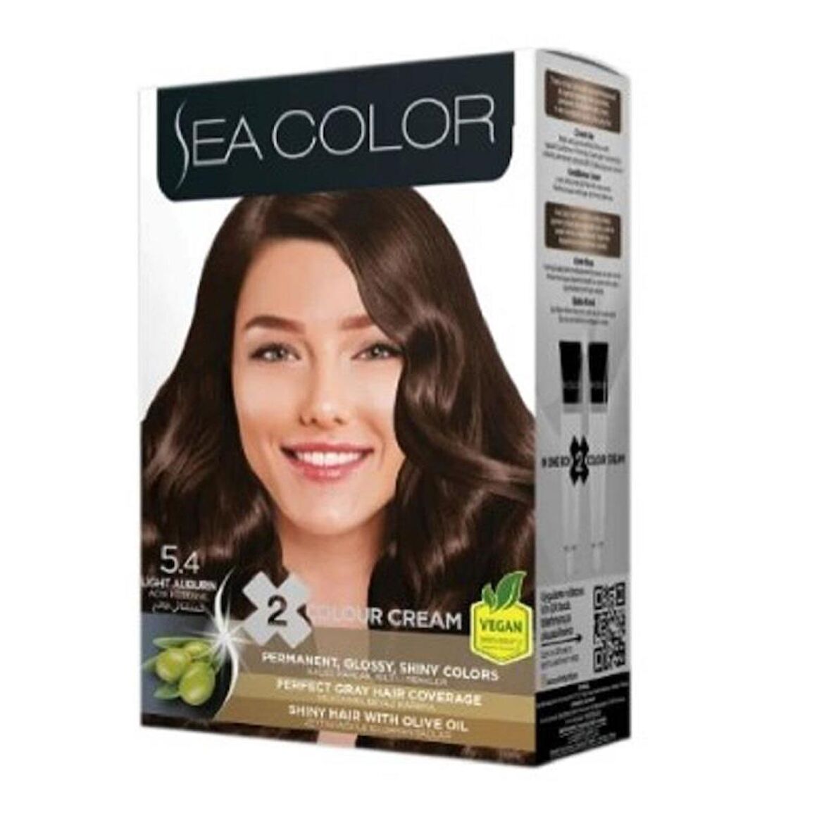 Sea Color Saç Boyası 5/4 Açık Kestane