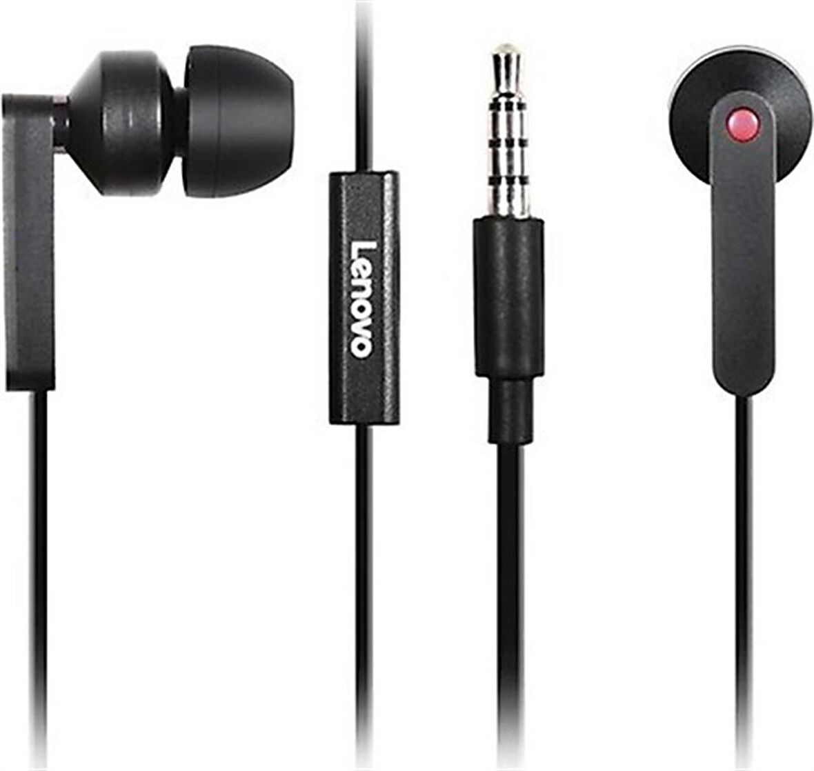 Lenovo Kulakiçi Kablolu Siyah Kulaklık - 4XD0J65079