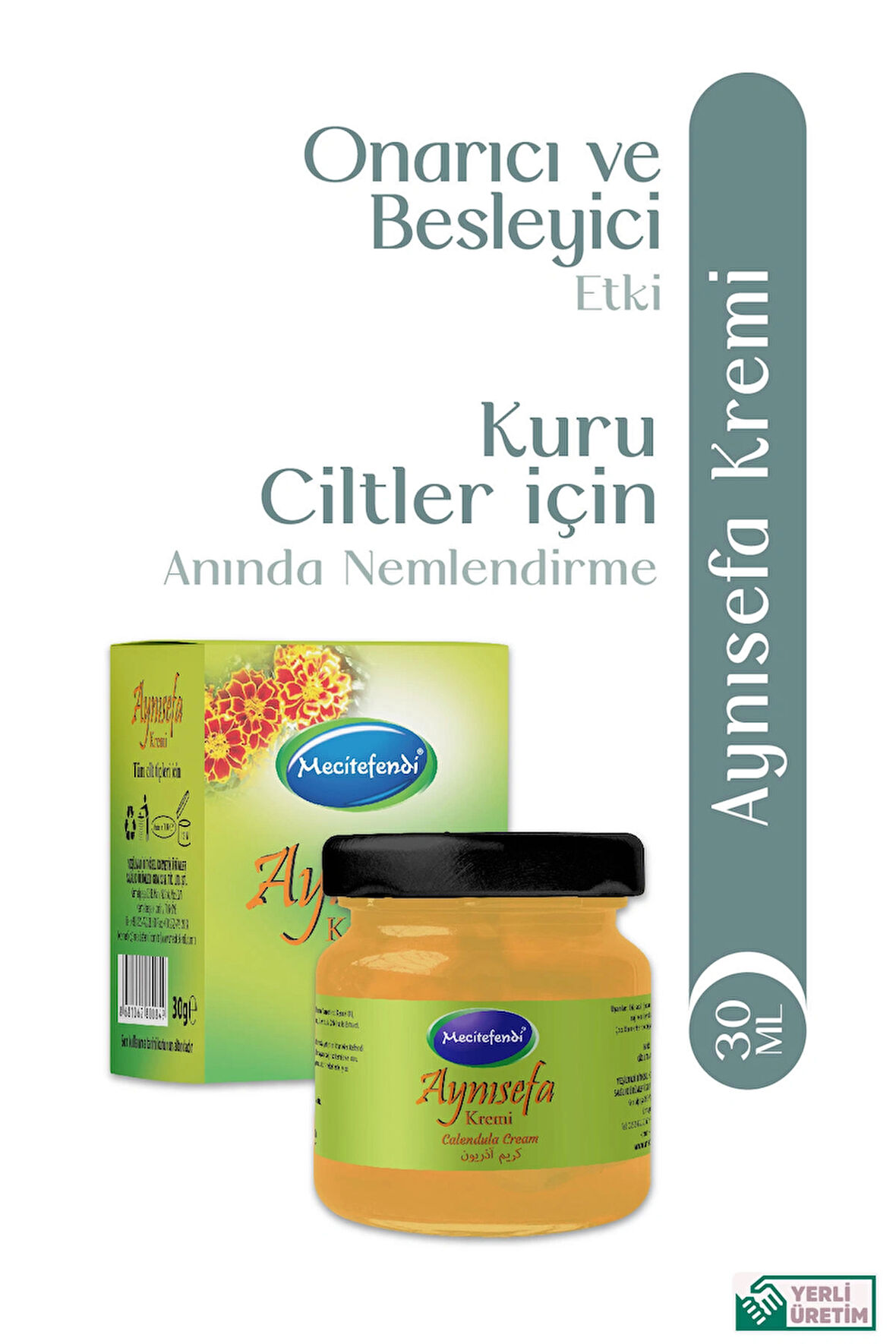  MECİTEFENDİ NEMLENDİRİCİLİ AYNISEFA KREMİ 30 ML 