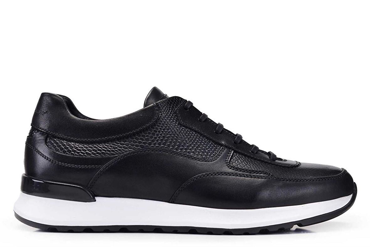 Siyah Sneaker Erkek Ayakkabı -11488-