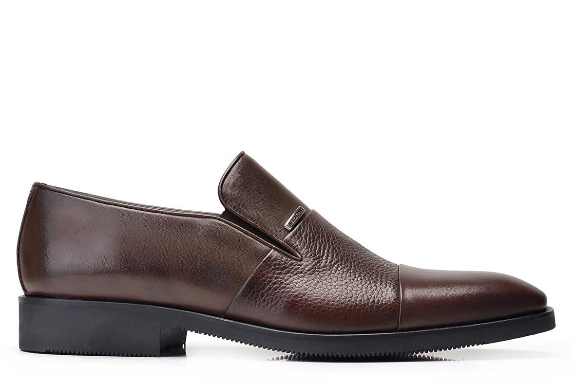 Kahverengi Klasik Loafer Erkek Ayakkabı -11862-