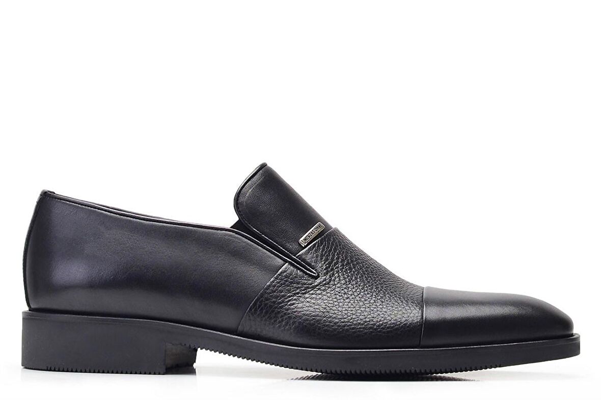 Siyah Klasik Loafer Erkek Ayakkabı -11861-
