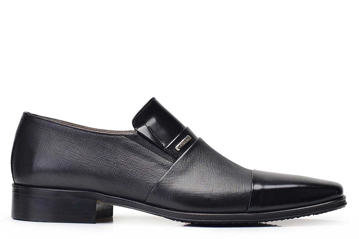 Siyah Klasik Loafer Erkek Ayakkabı -11834-