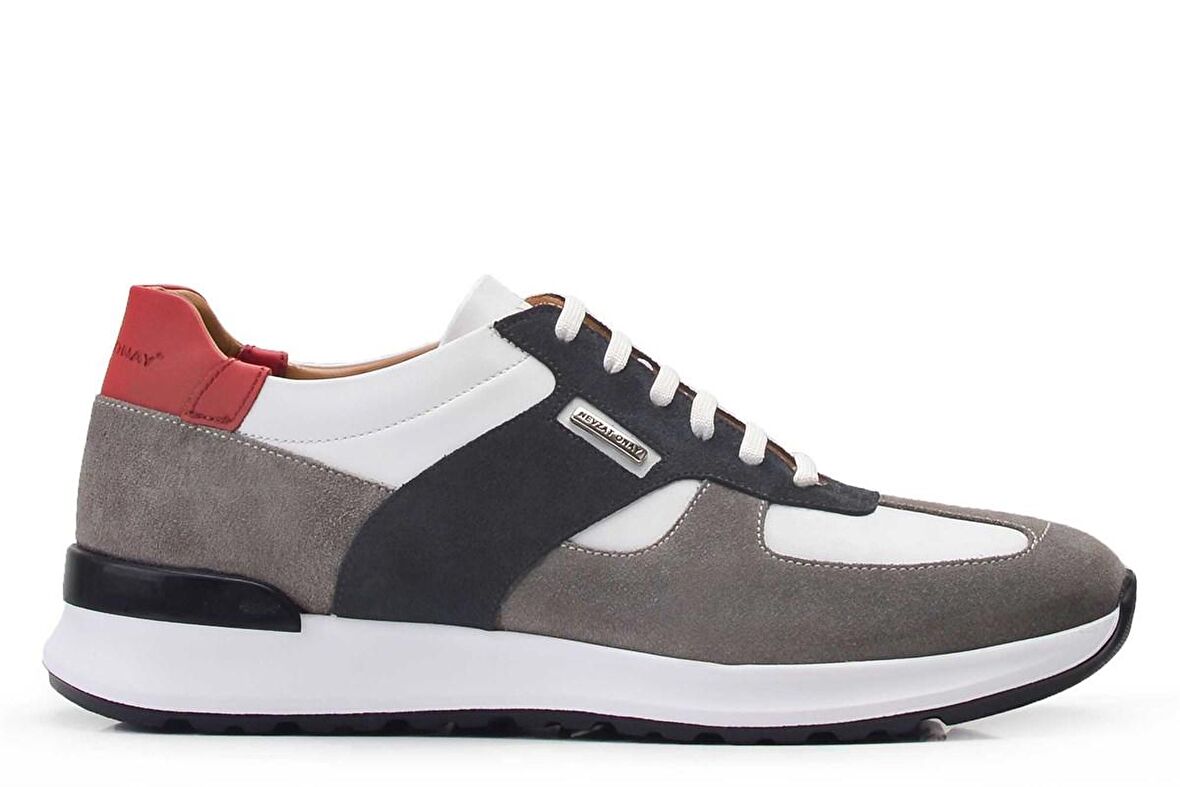 Hakiki Deri Vizon Sneaker Erkek Ayakkabı -11800-