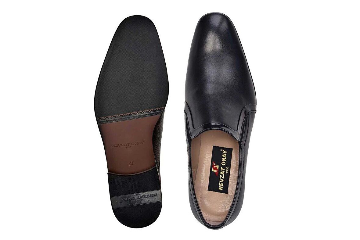 Siyah Günlük Loafer Neolit Erkek Ayakkabı -11292-