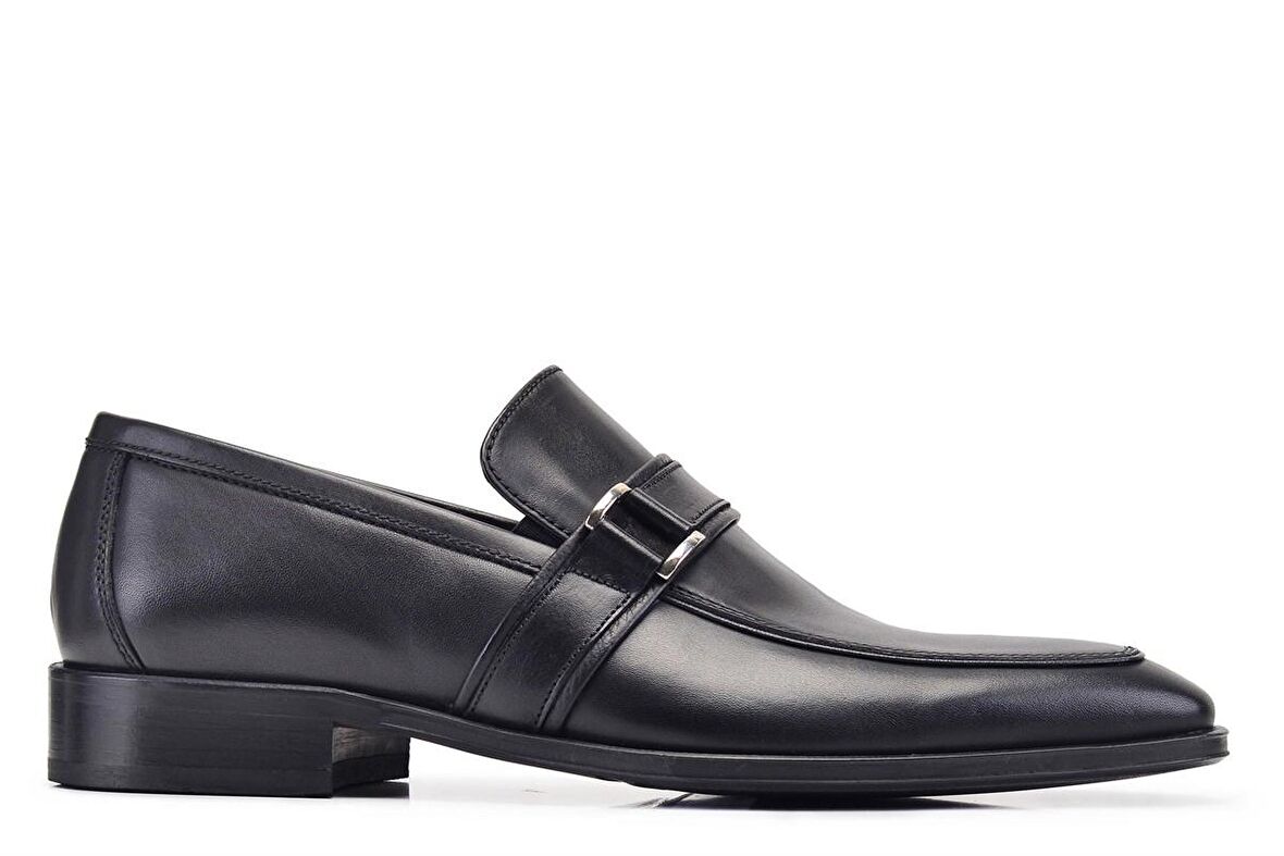 Siyah Loafer Neolit Erkek Ayakkabı -11705-