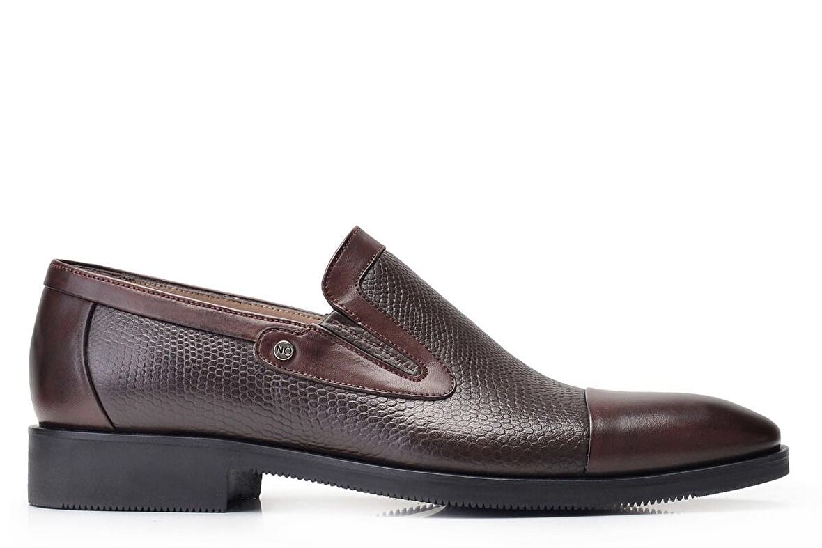 Kahverengi Klasik Loafer Erkek Ayakkabı -11852-