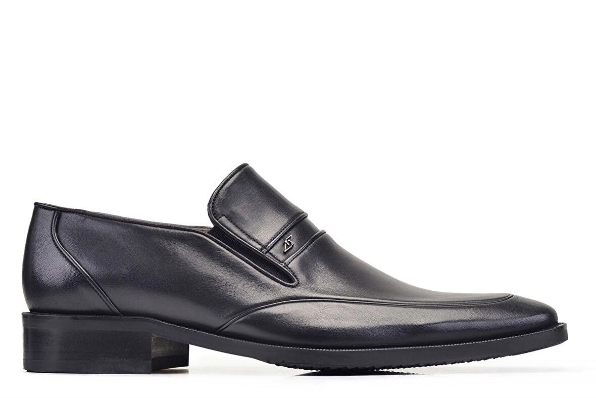 Siyah Klasik Loafer Erkek Ayakkabı -12430-