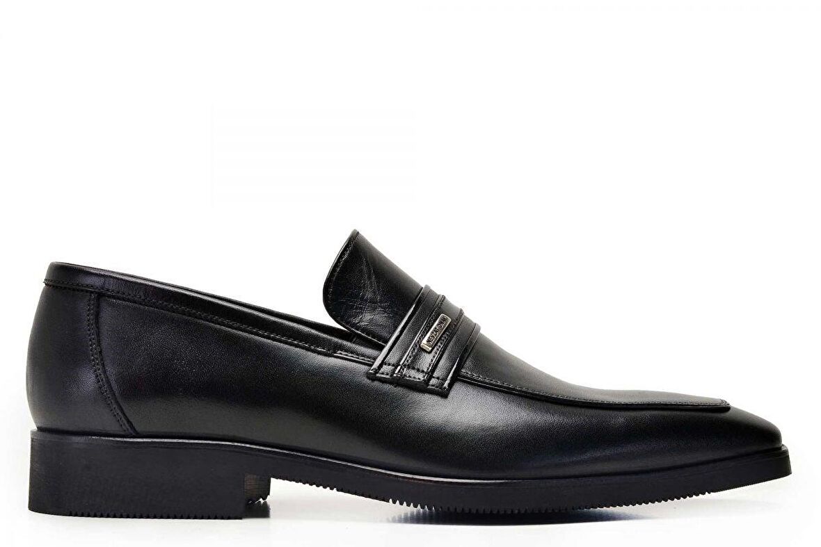 Siyah Günlük Loafer Erkek Ayakkabı -8109-