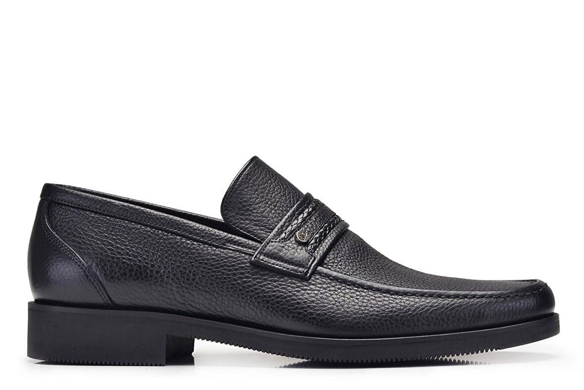 Siyah Günlük Loafer Erkek Ayakkabı -8089-