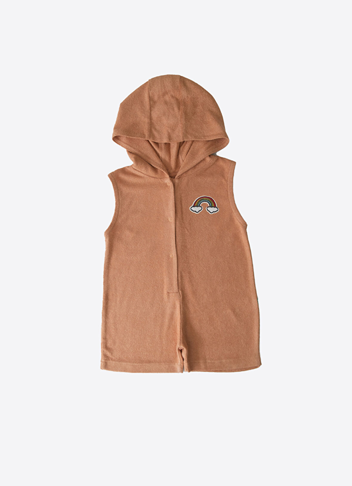 Organik Erkek Havlu Şort Tulum Tarçın