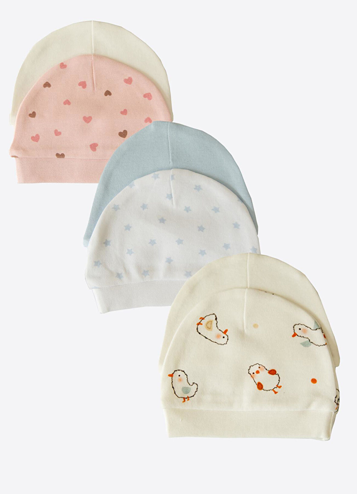 Organik Toli 2'li Şapka