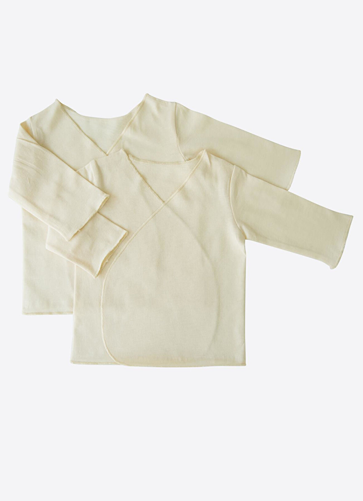 Organik Basic 2'li İç Zıbın Natural