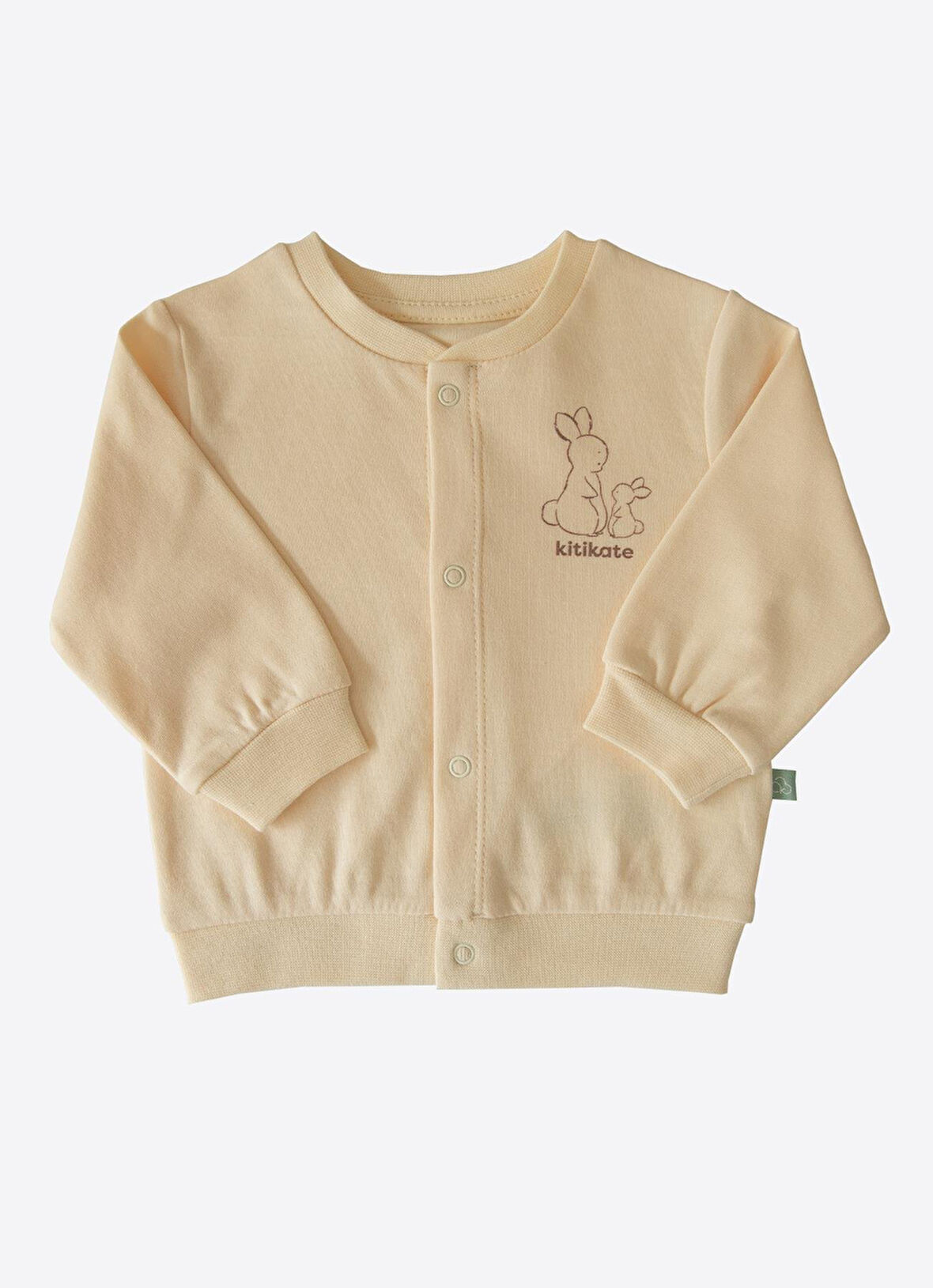 Organik New Basic Hırka Natural