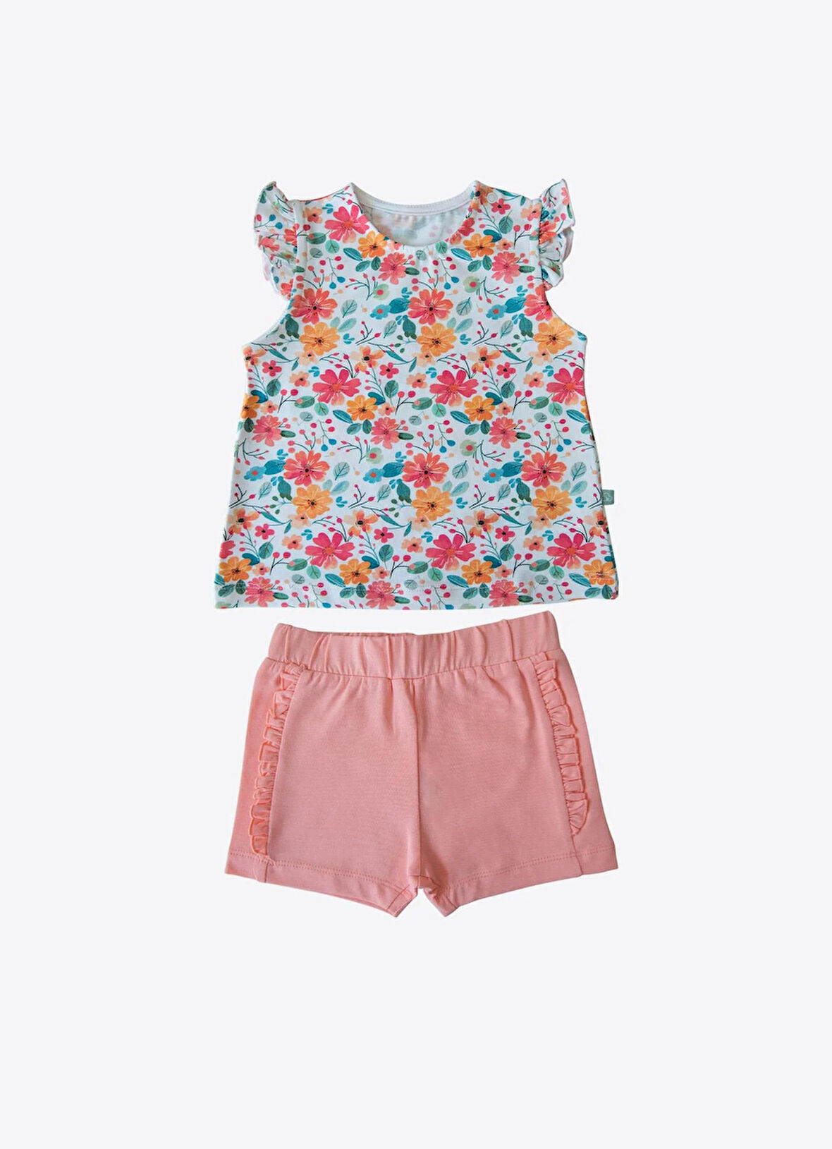 Organik Sonya 2'li Takım Pembe