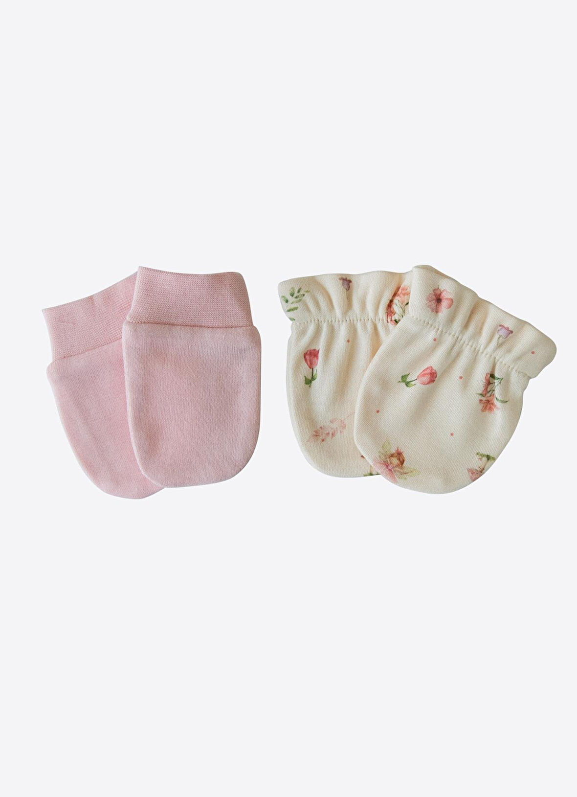 Organik Fly 2'li Eldiven Pembe