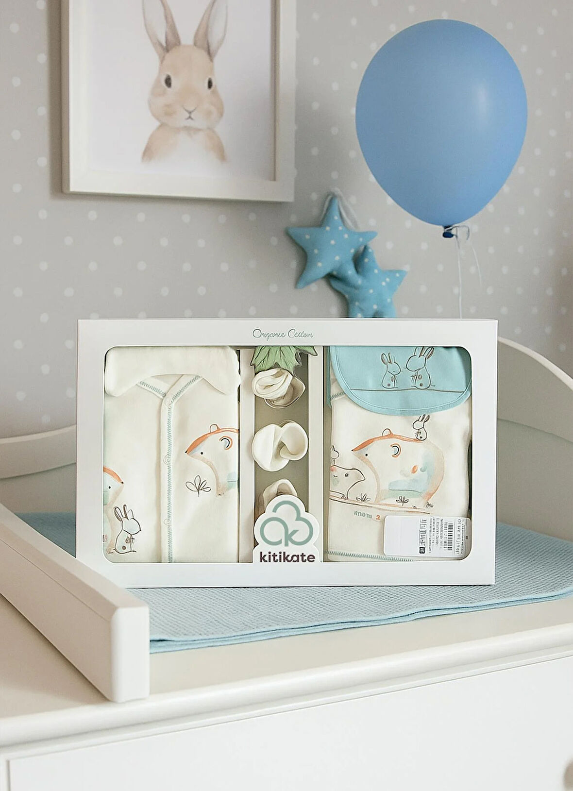 Organik Mum's Love 10'lu Hastane Çıkış Seti Ekru 