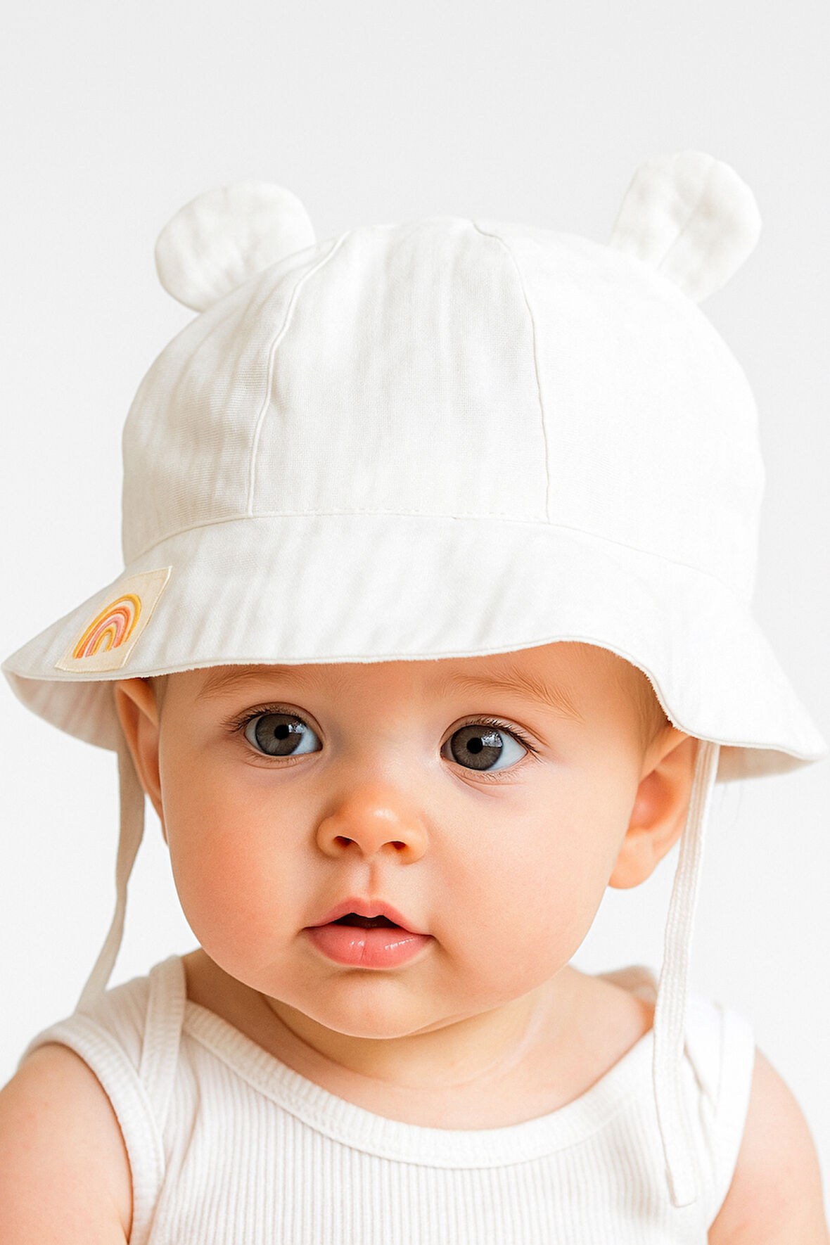 Organik Lamur Şapka Ekru