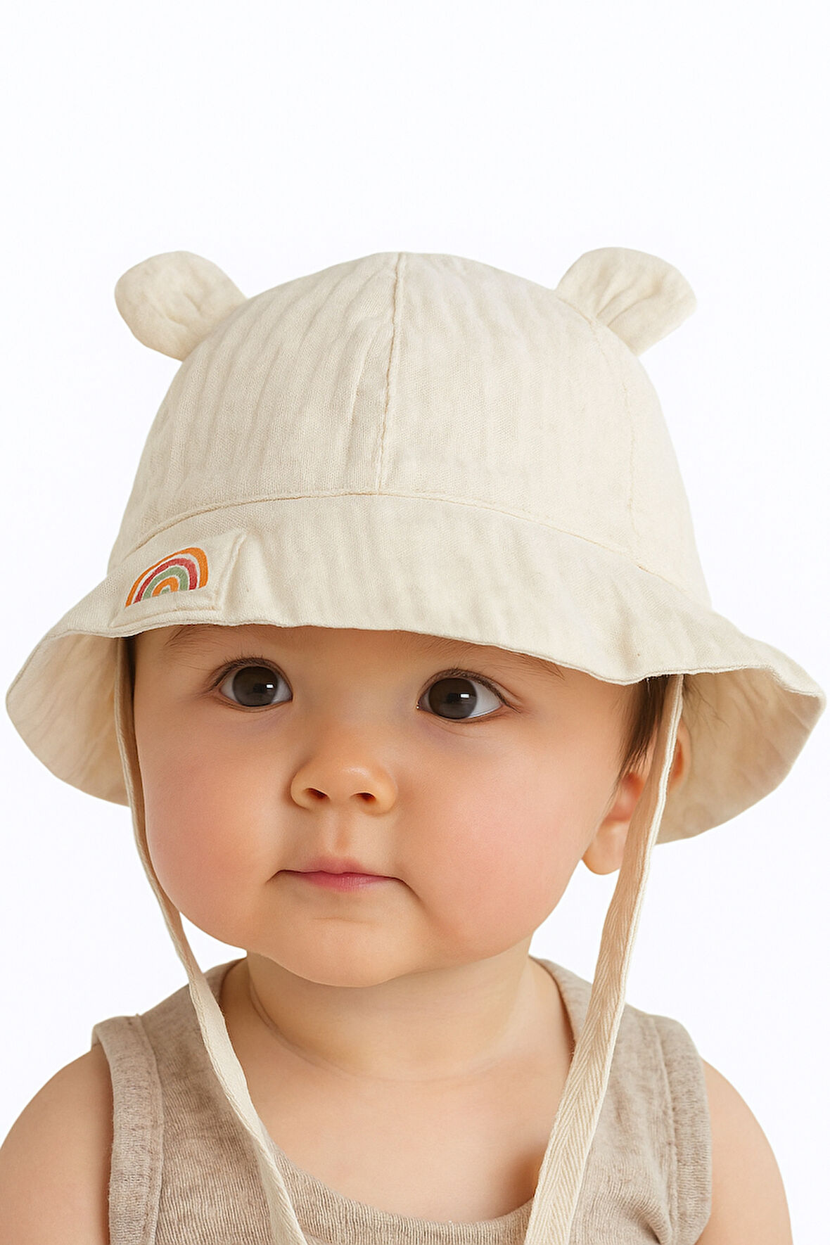 Organik Lamur Şapka Natural