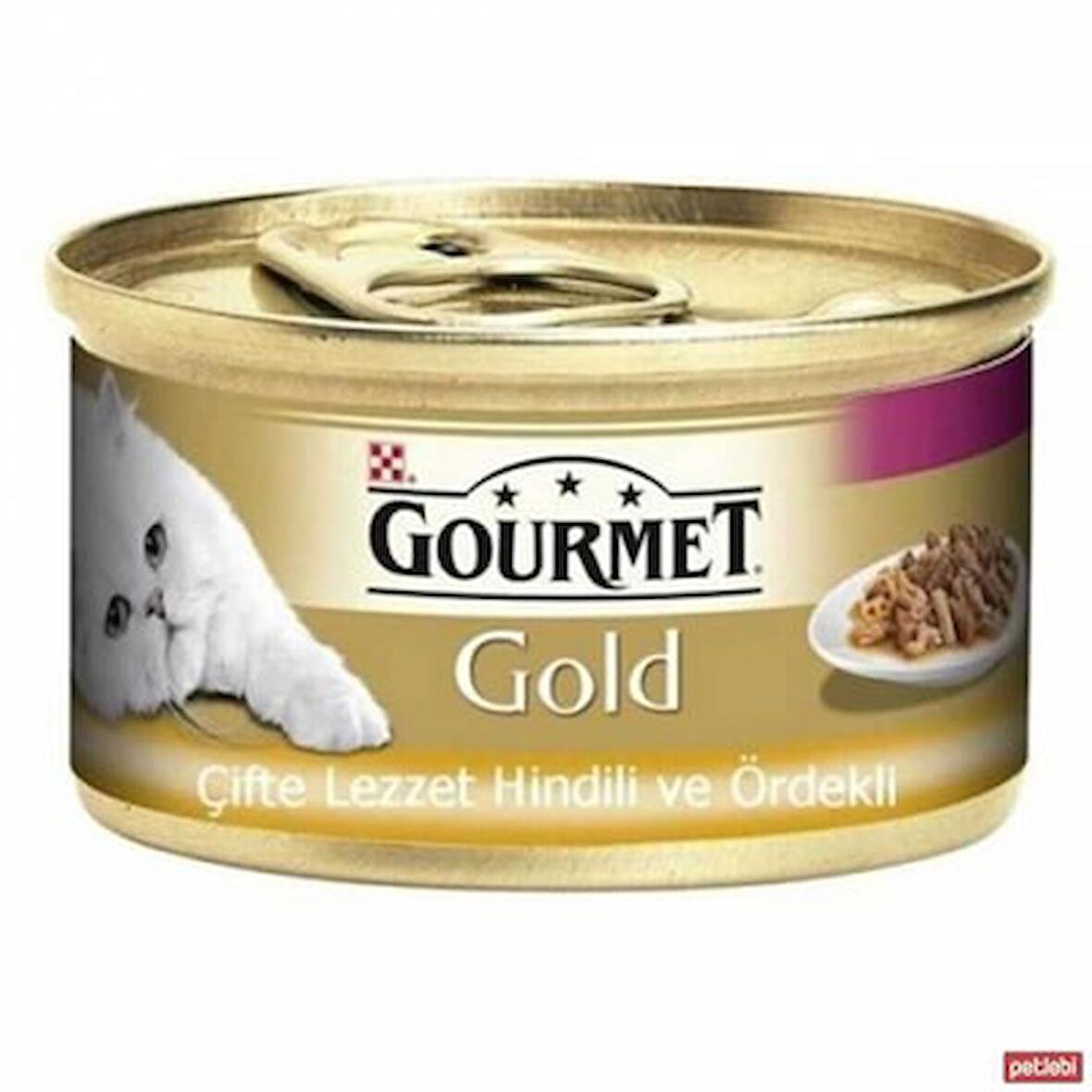 Gourmet Gold Hindili Ördekli Parça Etli Kedi Maması 85 Gr