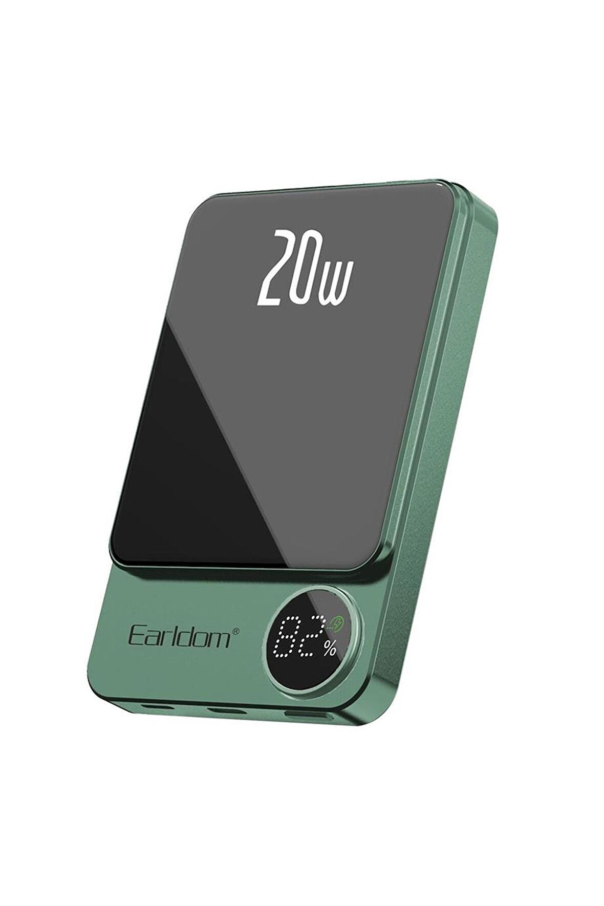 Peeq PD23 5000 mAh Hızlı Şarj Powerbank Yeşil 