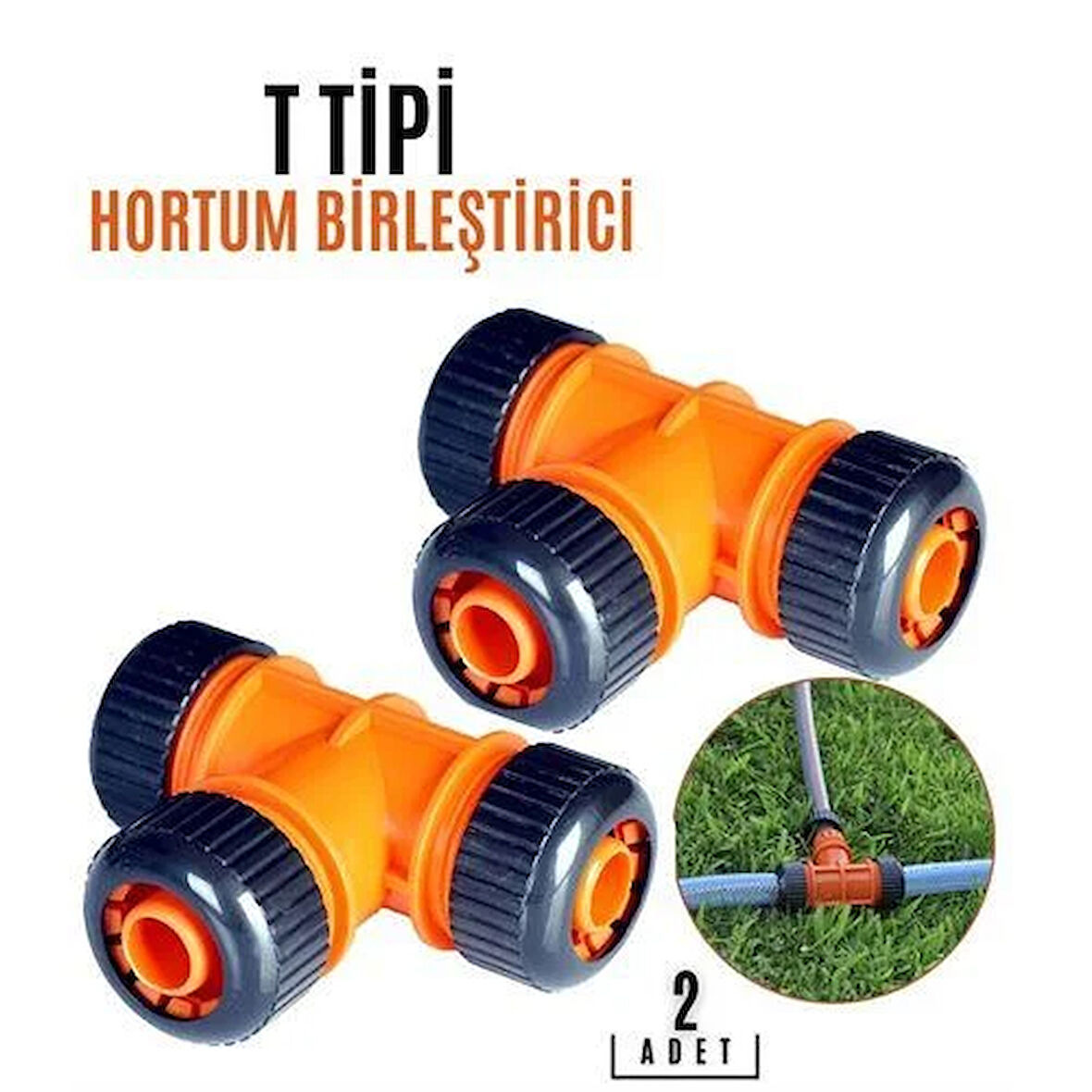 ModaCar ModaCar T TİPİ Hortum Birleştirici Aparat 2 ADET