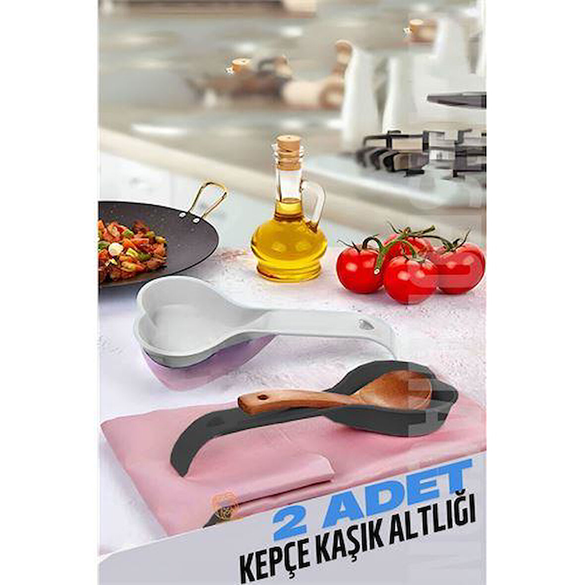 ModaCar Kepçe Altlığı Kaşık Altlğı 2 ADET