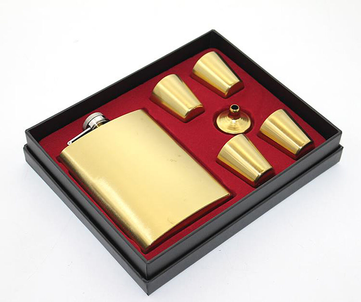 Alsepeteavm Paslanmaz Çelik Tekli 6 Oz Matara Alk2665