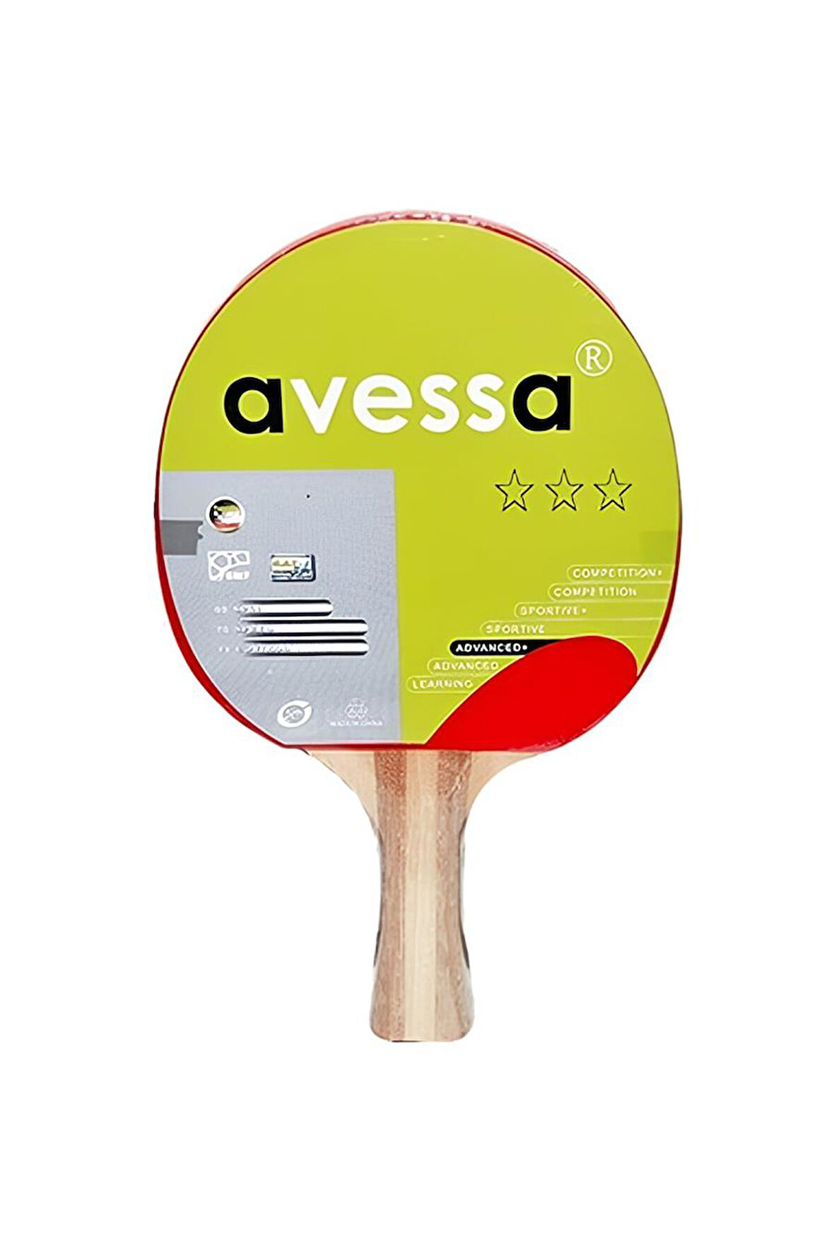 Alsepeteavm AVESSA RAK-300 3 YILDIZ MASA TENİS RAKETİ YENİ (96)