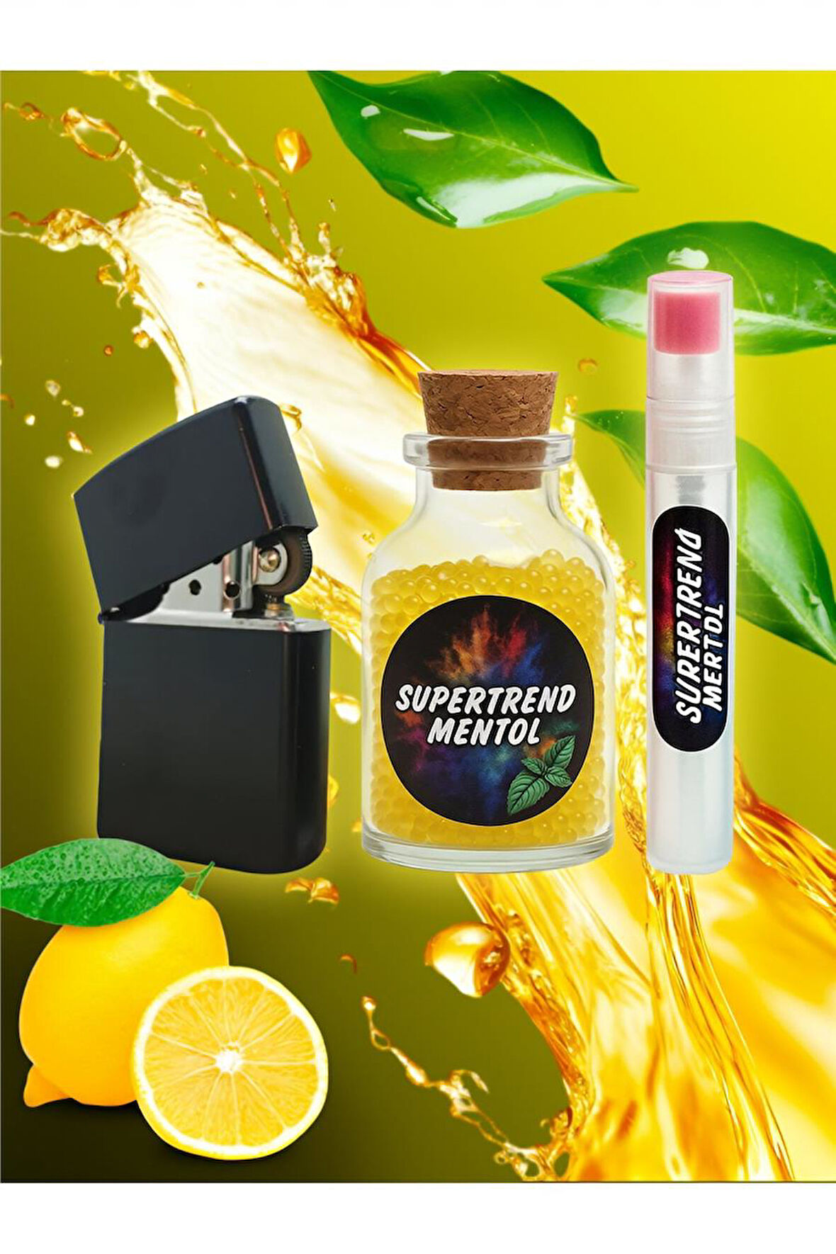Alsepeteavm Mentol Topu İri Taneli Ekstra Limon 1000Lik Paket