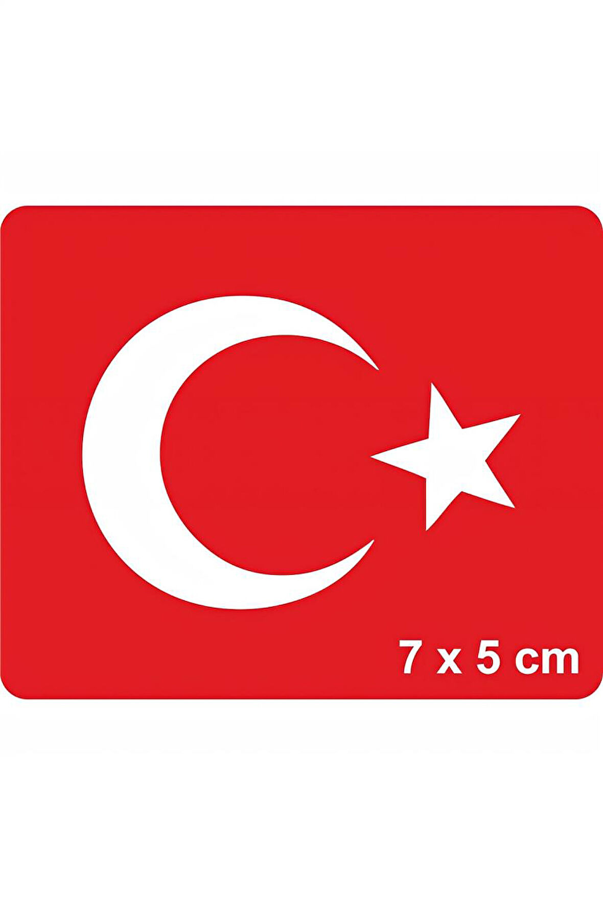 Alsepeteavm Ay Yıldız-1 Türk Bayrağı  Tattoo Geçici Dövme Şablonları Kına Kalıpları