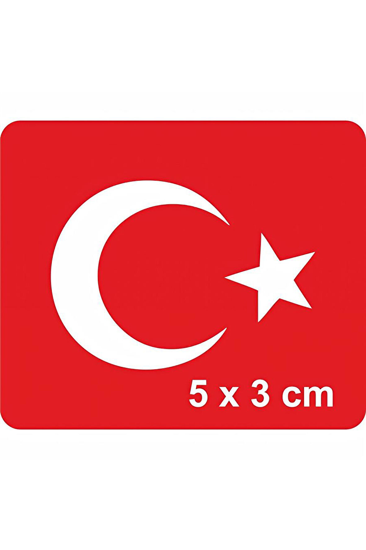 Alsepeteavm Ay Yıldız-2 Türk Bayrağı  Tattoo Geçici Dövme Şablonları Kına Kalıpları