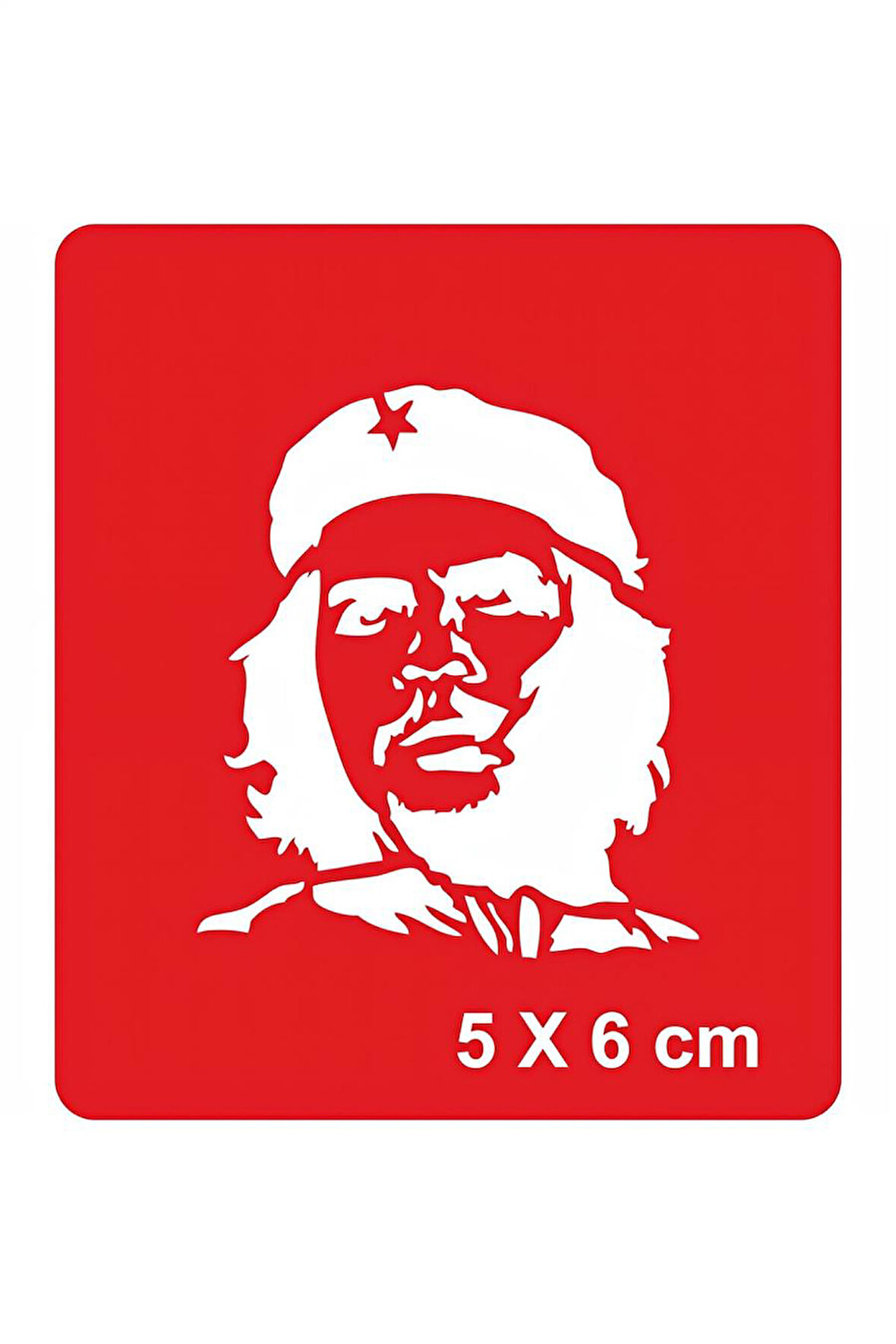 Alsepeteavm Che Guevara Tattoo Geçici Dövme Şablonları Kına Kalıpları