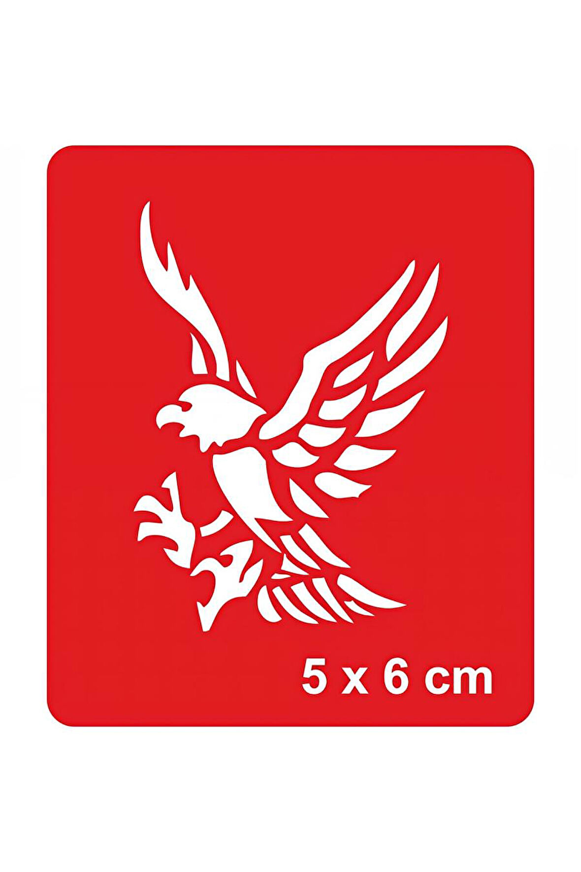 Alsepeteavm Yırtıcı Kartal Tattoo Geçici Dövme Şablonları Kına Kalıpları