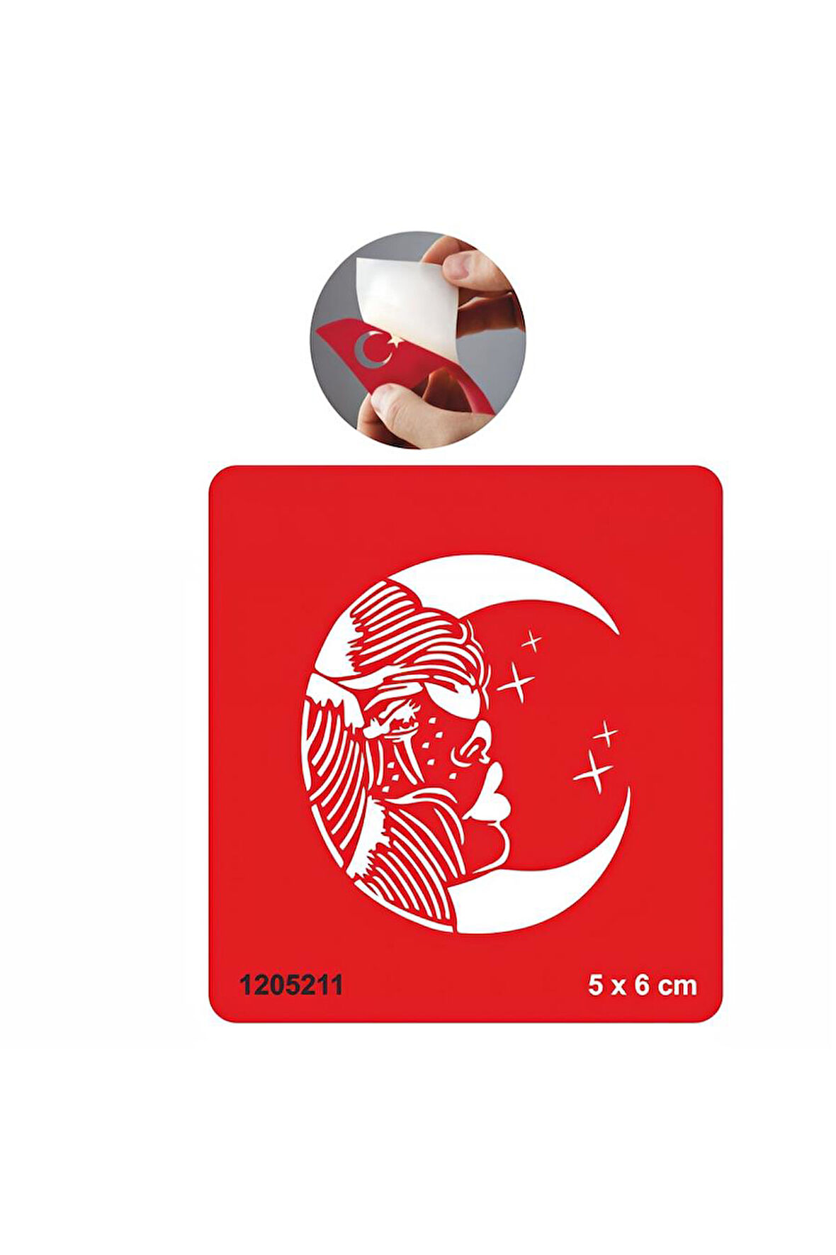 Alsepeteavm Gece Saçlı Kadın Tattoo Geçici Dövme Şablonları Kına Kalıpları