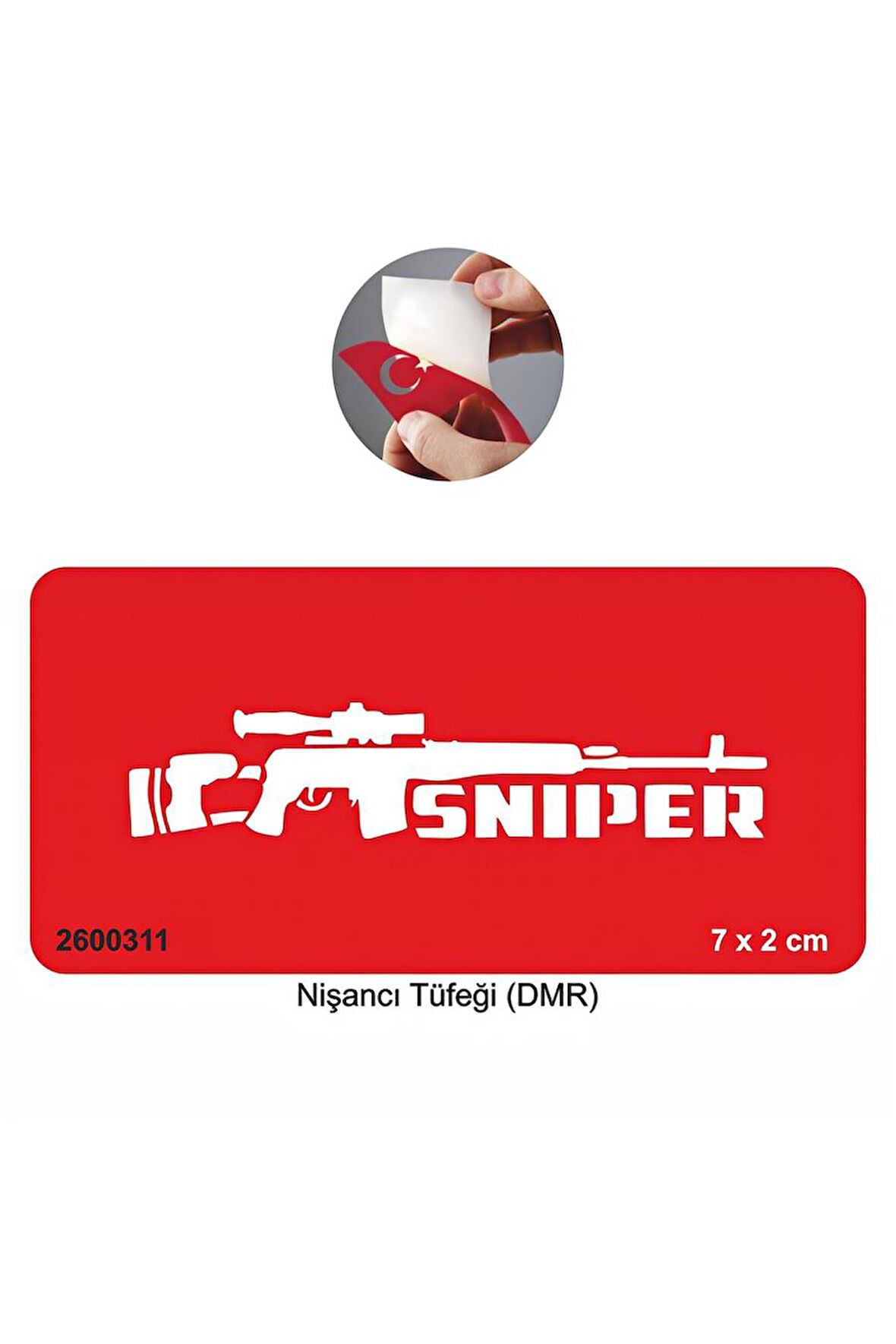 Alsepeteavm Sniper Silah  Tattoo Geçici Dövme Şablonları Kına Kalıpları