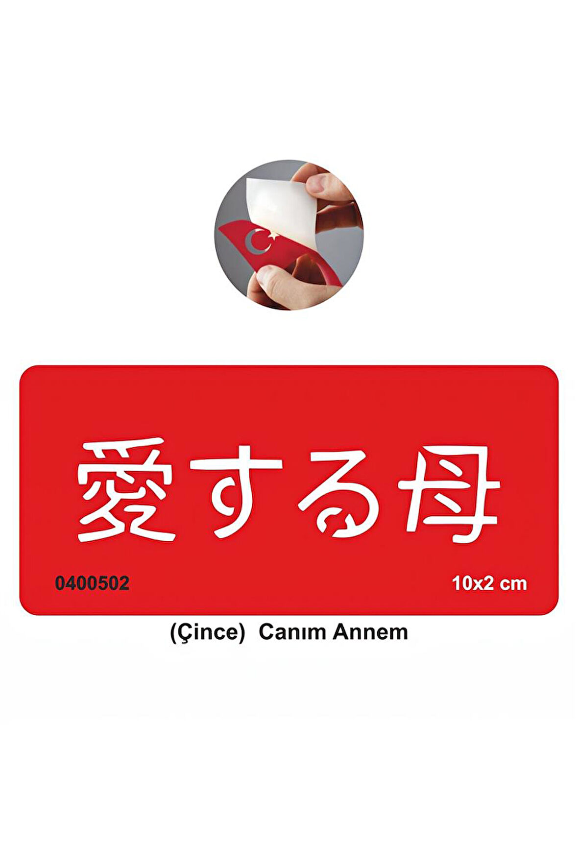 Alsepeteavm Canım Annem Çince Tattoo Geçici Dövme Şablonları Kına Kalıpları