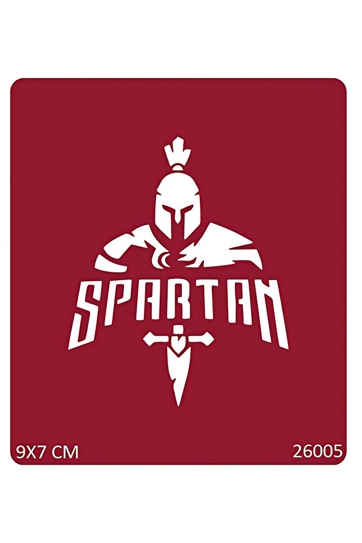 Alsepeteavm Sparta Sacaşçısı Geçici Dövme Şablonu