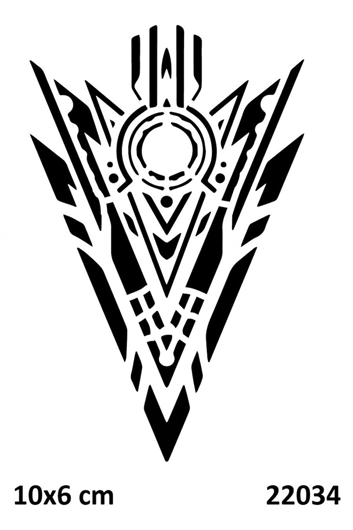 Alsepeteavm Tribal Kol Dövmesi Geçici Dövme Deseni
