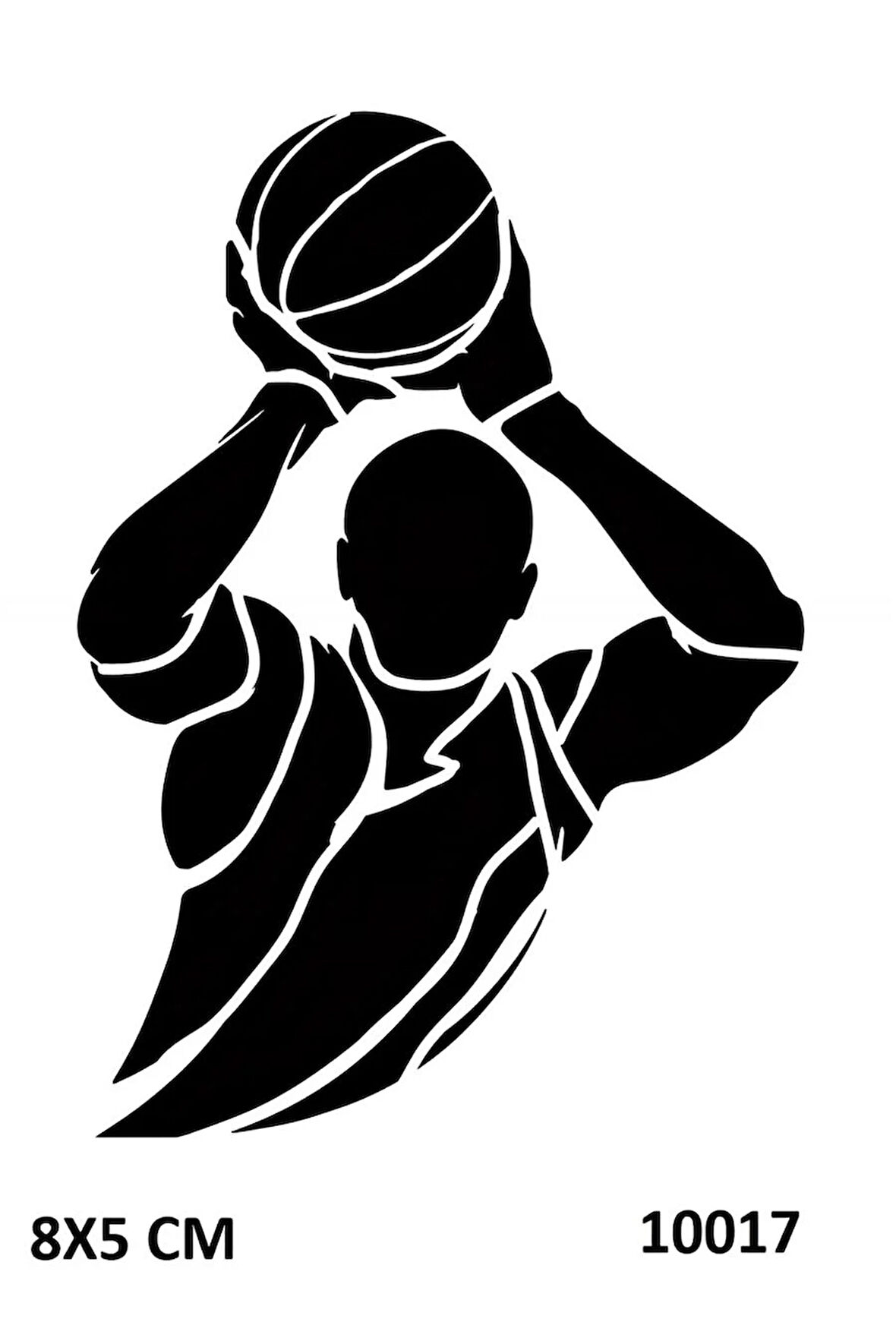 Alsepeteavm Basketbol Skor Modeli Geçici Dövme Şablonu