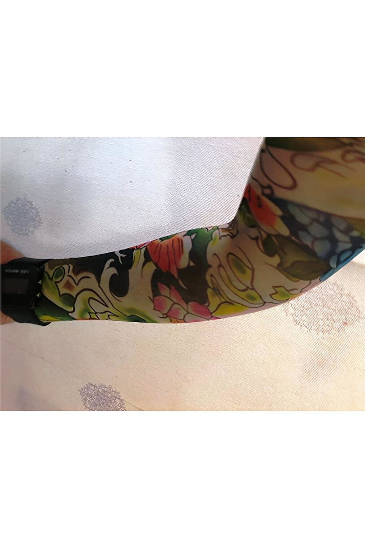 Alsepeteavm Çift Kol Giyilebilir Dövme Kaplan Desenler Tattoo Sleeve