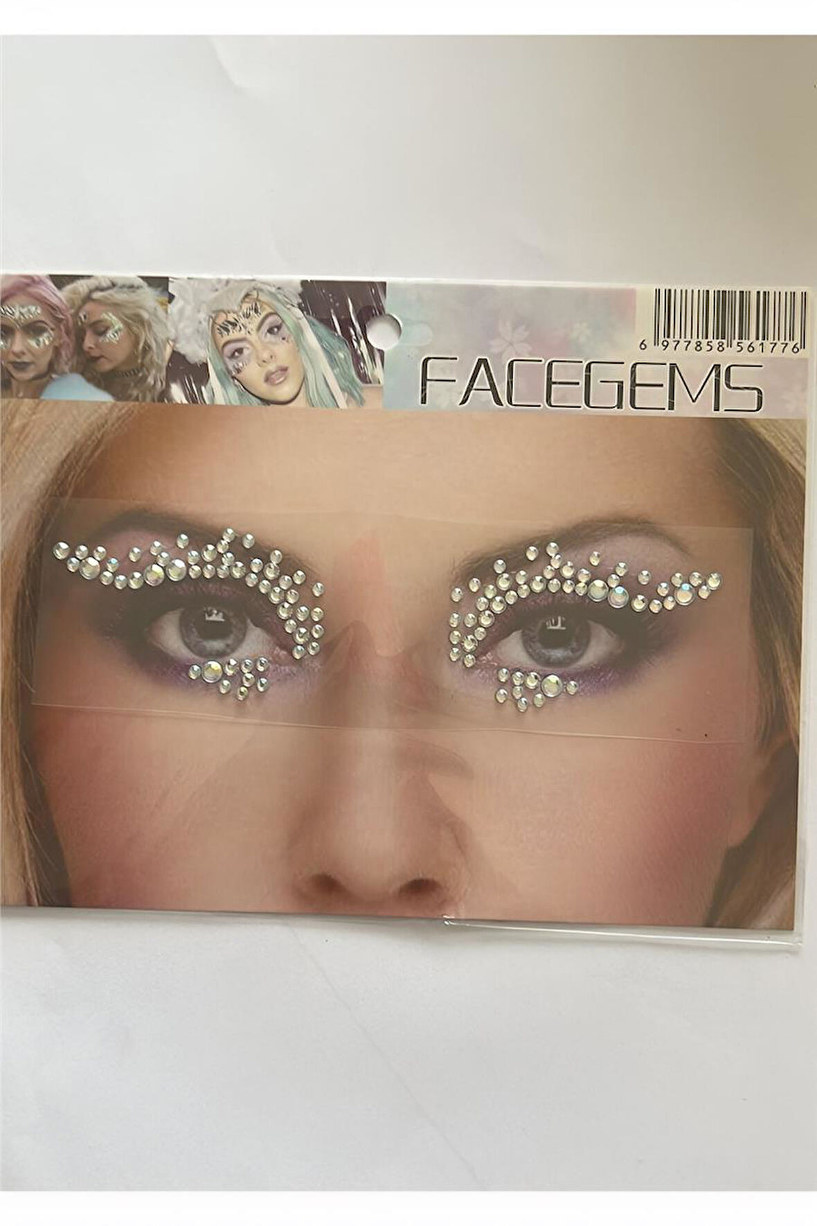 Alsepeteavm Face Gems Kristal Yüz Taşı Model 29