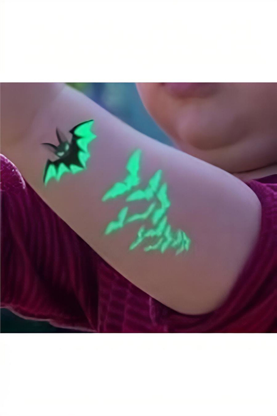 Alsepeteavm Florasan Yeşil 50 ML Konsantre Airbrush Geçici Dövme Boyası Paasche