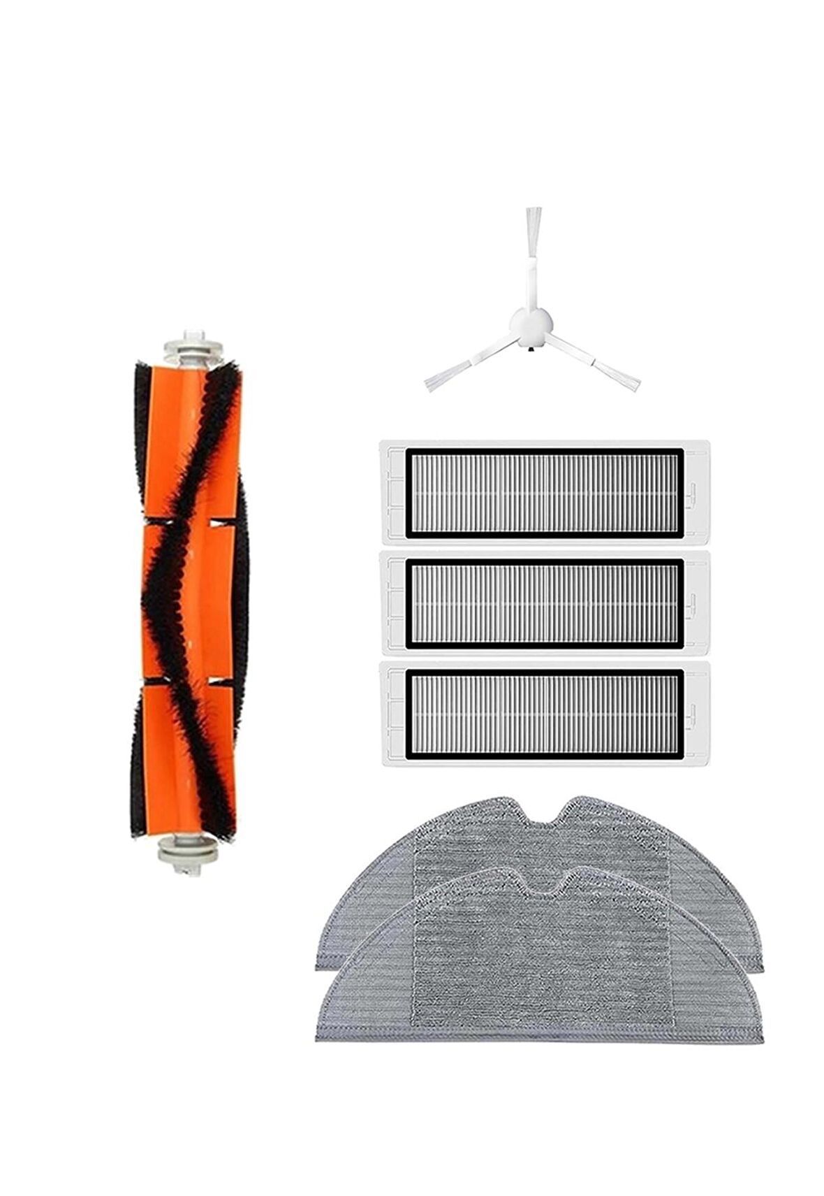 Xiaomi Trouver LDS Robot Süpürge Uyumlu 7'li Yedek Parça Seti