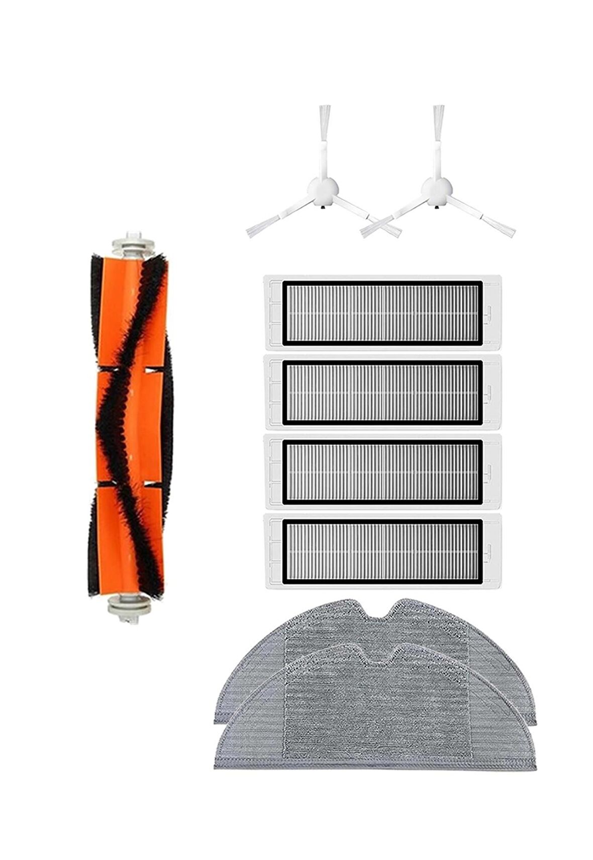 Xiaomi Trouver LDS Robot Süpürge Uyumlu 9'lu Yedek Parça Seti