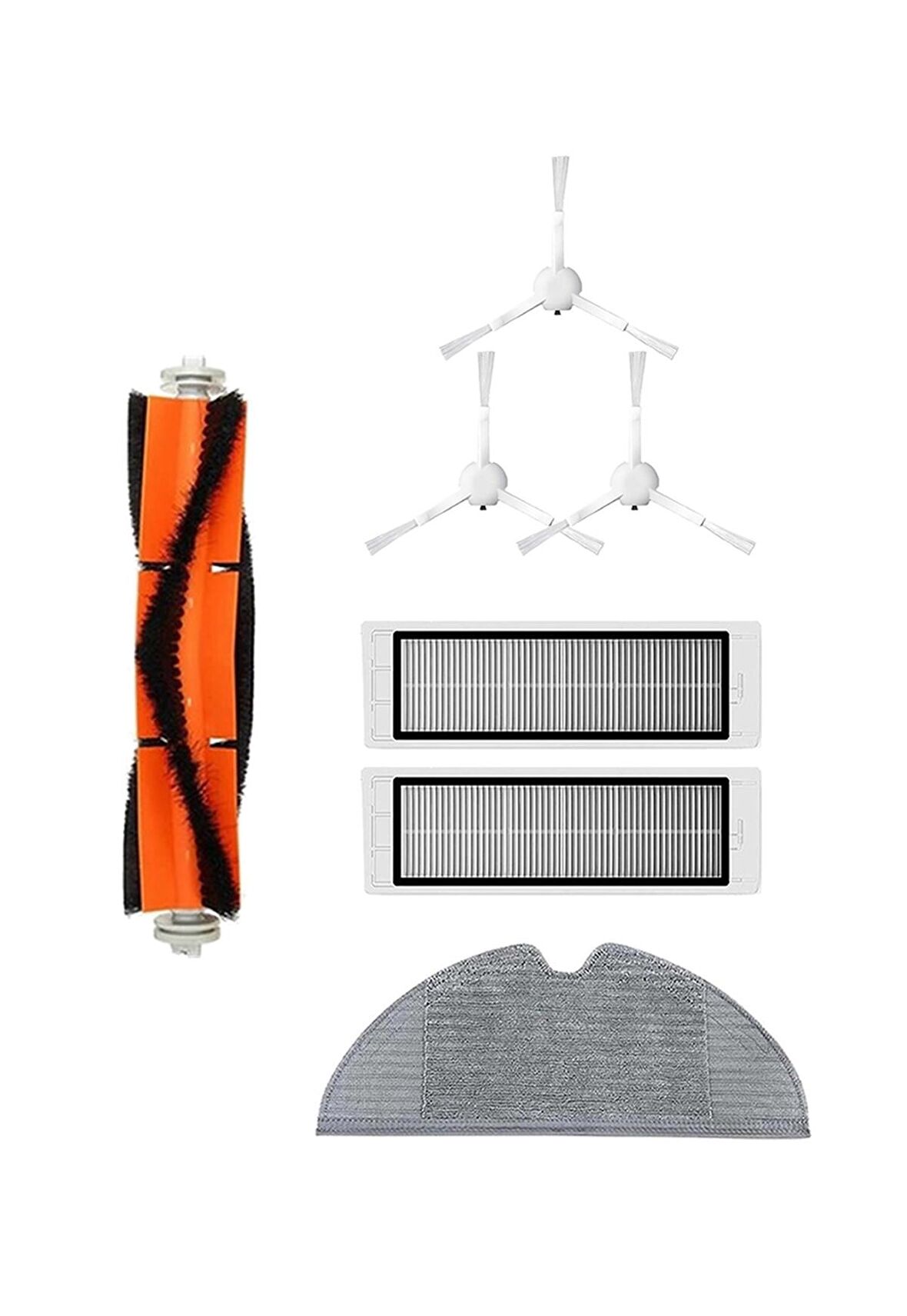 Xiaomi Trouver LDS Robot Süpürge Uyumlu 7'li Yedek Parça Seti