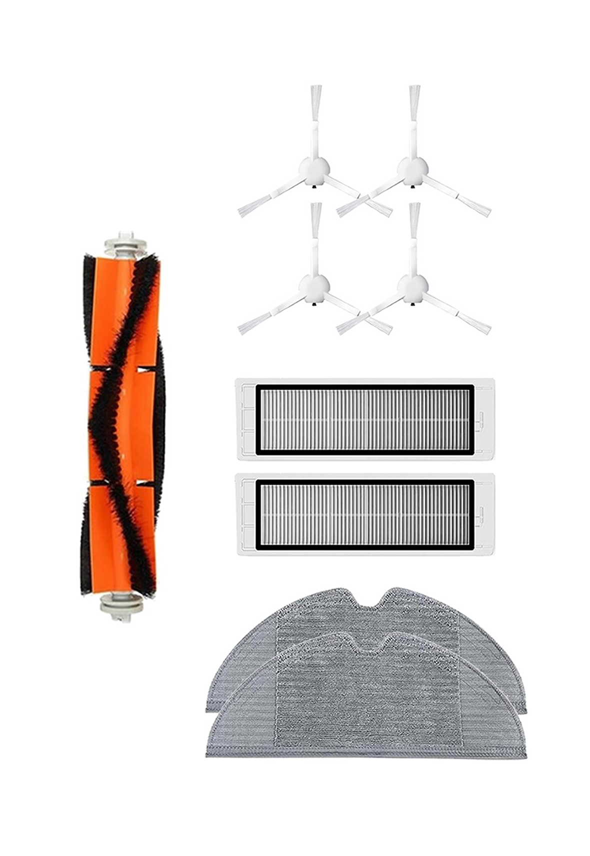 Xiaomi Trouver LDS Robot Süpürge Uyumlu 9'lu Yedek Parça Seti