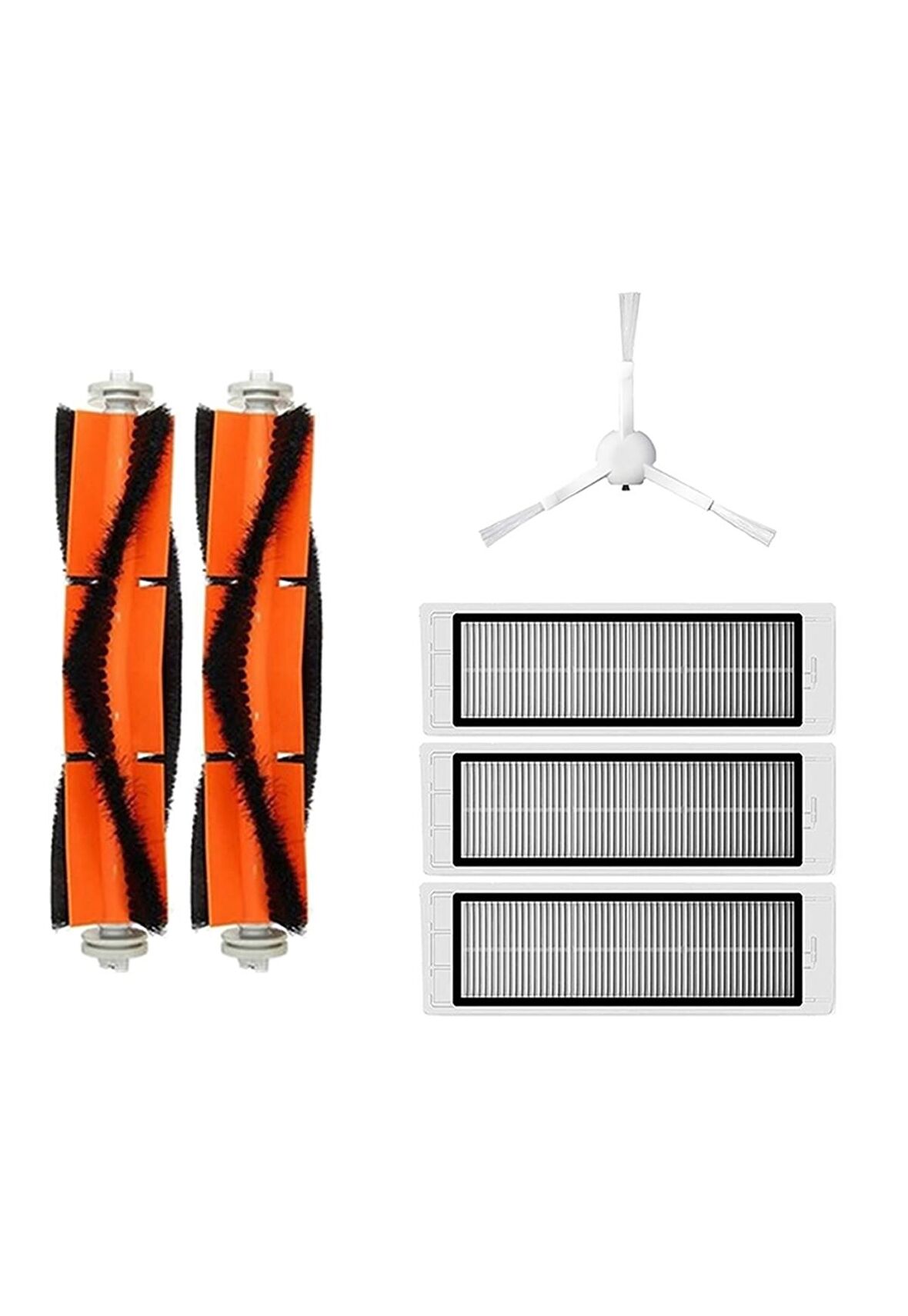 Xiaomi Trouver LDS Robot Süpürge Uyumlu 6'lı Yedek Parça Seti